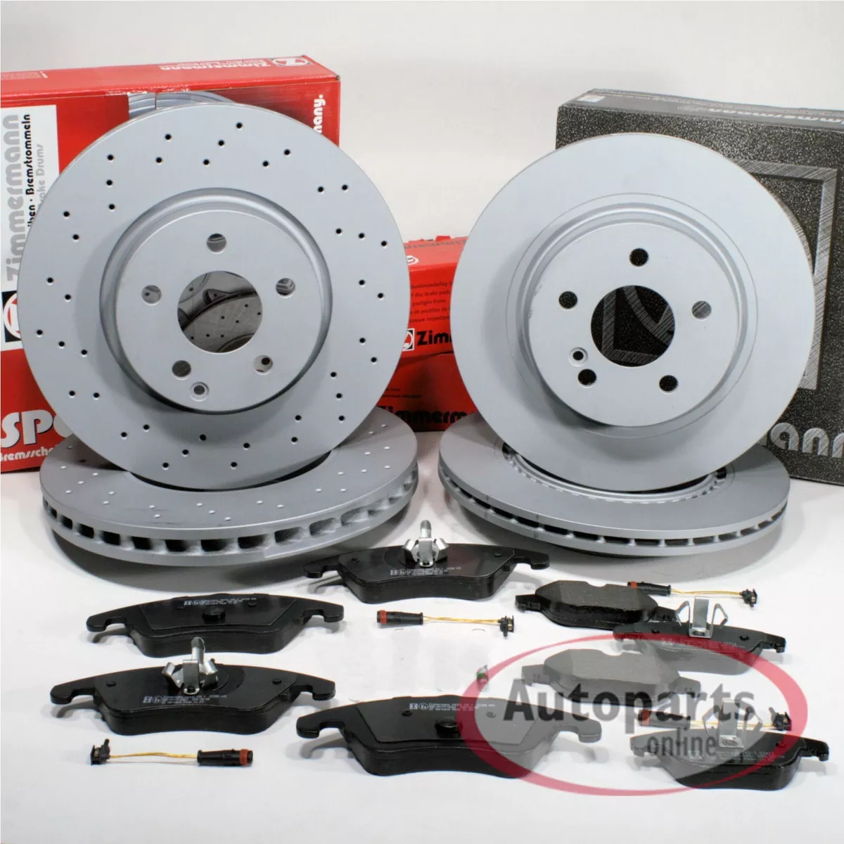 Гальмівні диски та колодки Zimmermann для RENAULT SUPER 5 — безпека і якість