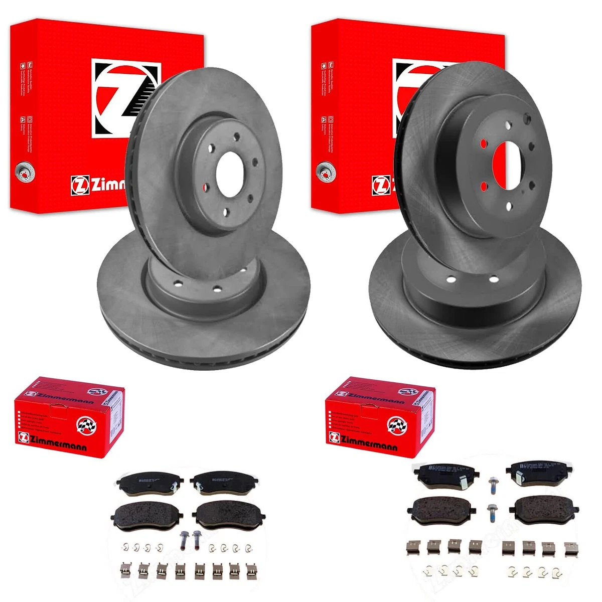 Гальмівні колодки та диски Zimmermann для MERCEDES-BENZ C-CLASS W202 Гальмівні колодки та диски Zimmermann для MERCEDES-BENZ C-CLASS W202