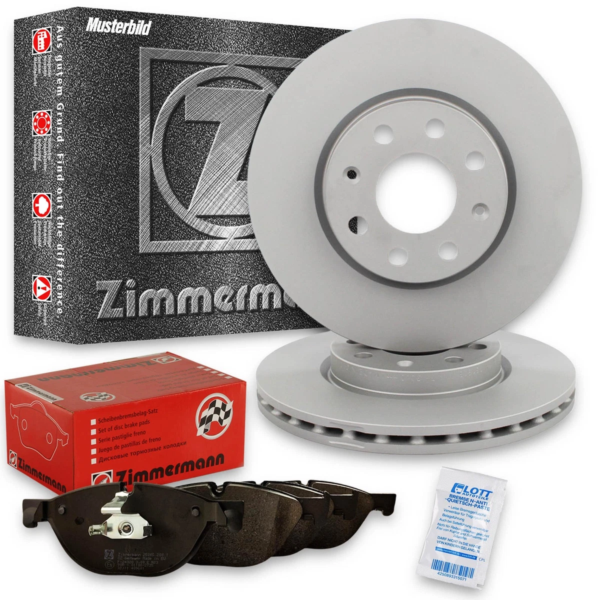 Надійні гальмівні колодки та диски Zimmermann для RENAULT GRAND SCENIC II Надійні гальмівні колодки та диски Zimmermann для RENAULT GRAND SCENIC II